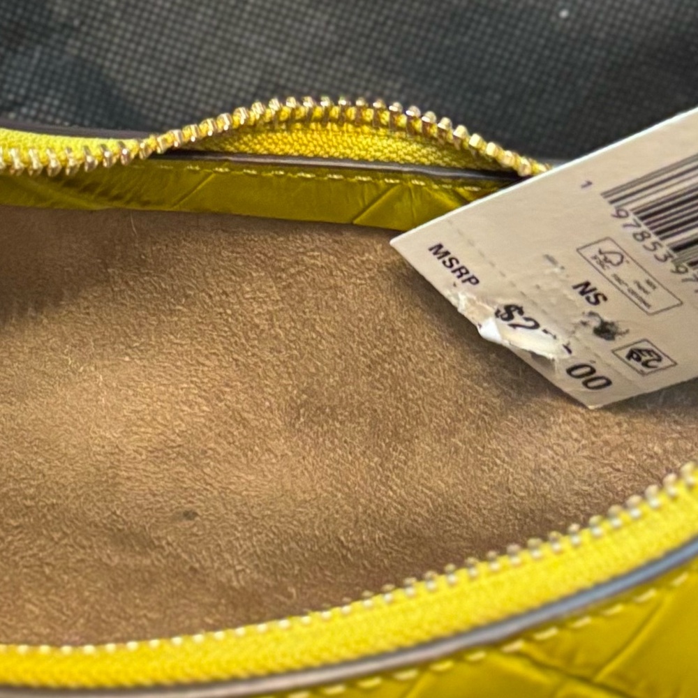 MICHAEL KORS NWT Koa Patent Leather Medium Shoulder Bag & dust bag*, croc - Picture 15 of 17